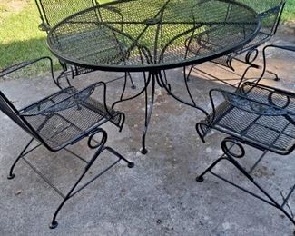 Beautiful Outdoor Furniture that Nancy Just Finished,  And She is not Finnish that i KNOW OF.