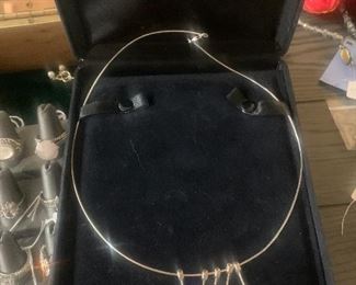 Dimonique - Sterling Necklace new in box