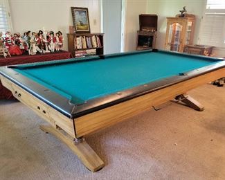 Midcentury pool table