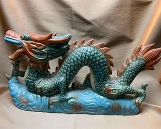 E105 Ceramic Chinese Dragon