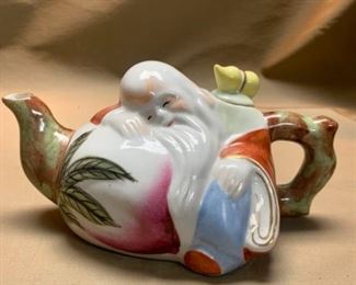 E117 Ceramic Sleeping Buddha Tea Pot