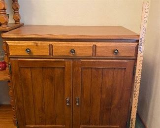 Low/small side buffet cabinet.