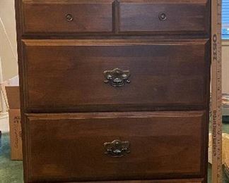 Smaller 5 drawer chest of drawers. In master bedroom.