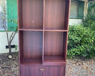 Bookcase with storage and 4 extra shelves with mounting pins. ($25 OBO)