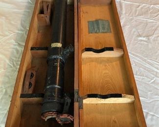 Japanese WWll era scope-sighting device w/original box. $200.00