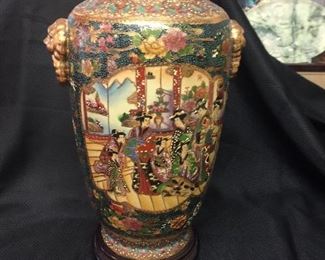 Satsuma Vintage Royal Lamp.  Price:  $325.00