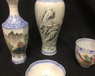 Eggshell Porcelain pieces....so delicate and fine