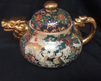 Vintage Satsuma Royal Dragon Tea Pot  $30.00