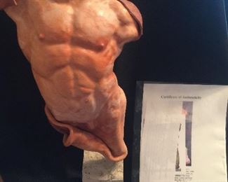 Leather torso $68.00