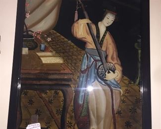 Reverse painting $100.00