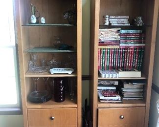Nice matching bookshelves 