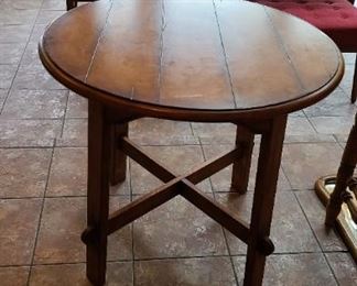 Round Game/Lamp Table Like New $85 OBO