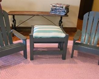 Children's Adirondack Patio Set $130 OBO