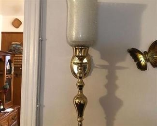 Set of two wall sconces.