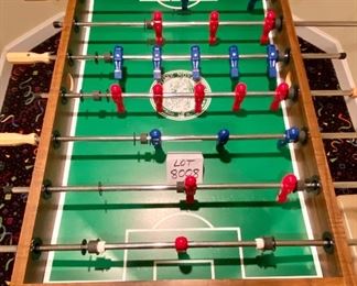 Lot 8008.  $225.00   Foosball Table, 'Goodtime Novelty', Inc., Chicago, IL. Great Condition Ready for Competition.  29" W x 54" L x 36" T