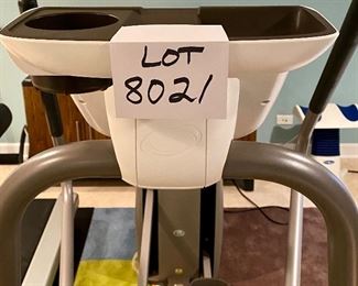 Lot 8021.  Was $1,995.00. FIRM PRICE: $1495.00. Precor Elliptical Premium CrossTrainer 5.37 with smart rate heart monitoring. 4 user profiles in excellent condition.  Owner paid $4,499.00.  Needs to be professionally moved.  Ask about exercise equipment movers.