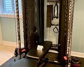 Lot 8022. Was $1,400.00.  FIRM PRICE: $1,050.00 Inspire FT1 functional training machine and bench.  2 weight stacks with multiple exercises.  Great condition. Amazon is selling this for $2,599, plus $350 for the bench.   Excellent condition.  