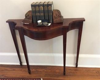 Entry Table Hepplewhite Legs