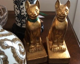 Cat Bookends