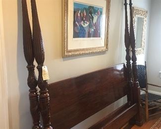 King 4 Poster Rice Bed