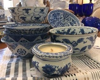 House full of blue and white!