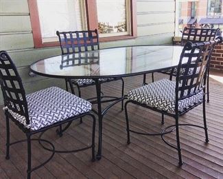 Brown Jordan Outdoor Table Set