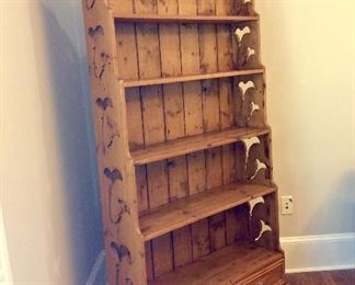 Vintage Pine Bookcase
