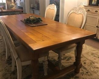 Antique Tressle Table from France