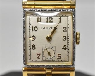 Man's Wristwatch by Bulova Convertible