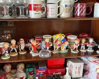 Part of Campbell’s soup collection