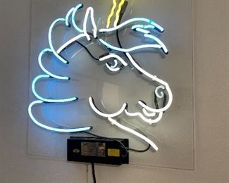 Neon unicorn