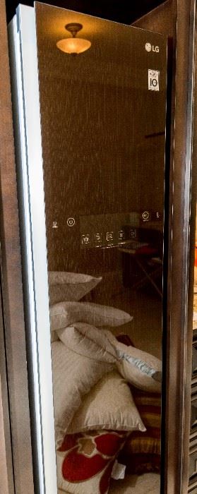 An LG Styler Steam Clothing Care System. Circa 2013-2014. No Serial Number Present.
Condition: Excellent. Never Used. $1,500.00