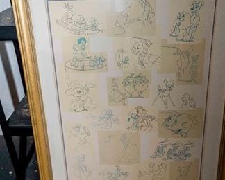 Disney’s Golden Age of Animation. 1937-1967. Offset Printing. No Date.
Condition: Very Good with no toning or fading evident.
Dimensions: 35 ¼ x 24 inches. $450.00