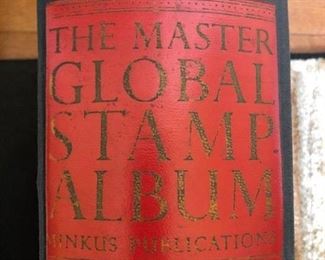 Minkus Global Stamp album.. all countries through 1949 with highly collectible early Chinese Big Dragon 1 and 3 Candarin denominations. See following pages.