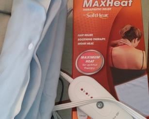 New heating pad a new electric blanket