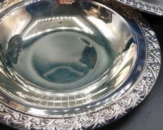 Pretty Silver Plate serving pieces