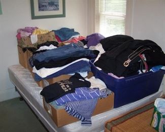 ANOTHER FULL-SIZE BED & MORE CLOTHING