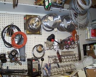 SAW BLADES, EXTENSION CORDS, ETC.