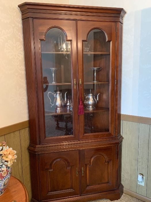 Corner China Cabinet