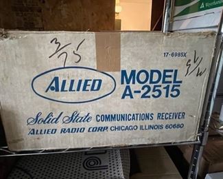 Brand new Allied A-2515 Short Wave Radio Receiver