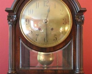 English Mantle Clock retailed by Bailey, Banks & Biddle