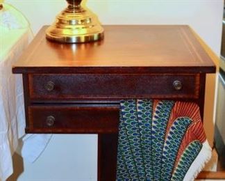 Antique 2 Drawer Work Table