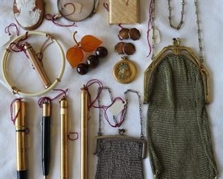 14k Gold Lighter and Pens