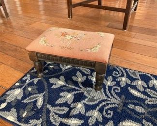 Vintage stitched stool