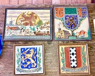 Antiqiue/vintage ceramic tiles