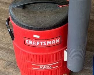 Craftsman Cooler with cup holder. 