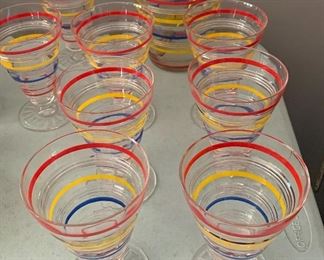 Retro Barware & Ice Bucket. Smaller than appears. 