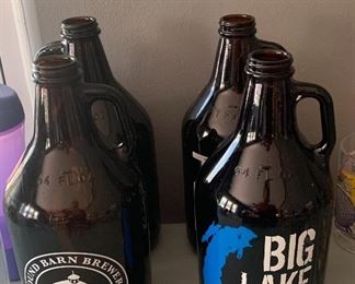 Brewery Advertising Jugs. 