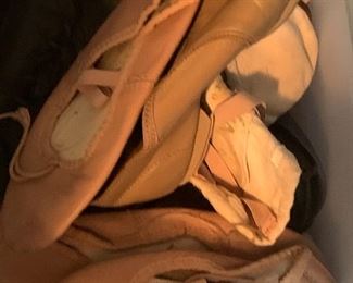 Children’s ballet slippers. 