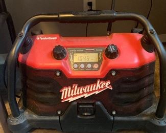 Milwaukee Rugged Radio. 